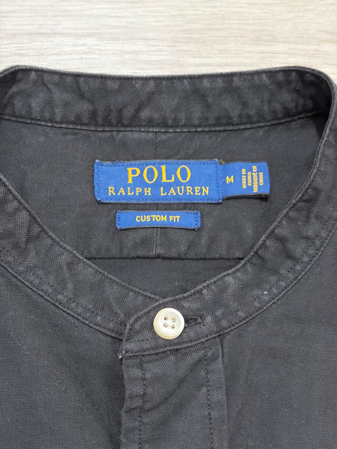 폴로 차이나카라 셔츠 M 상품이미지2