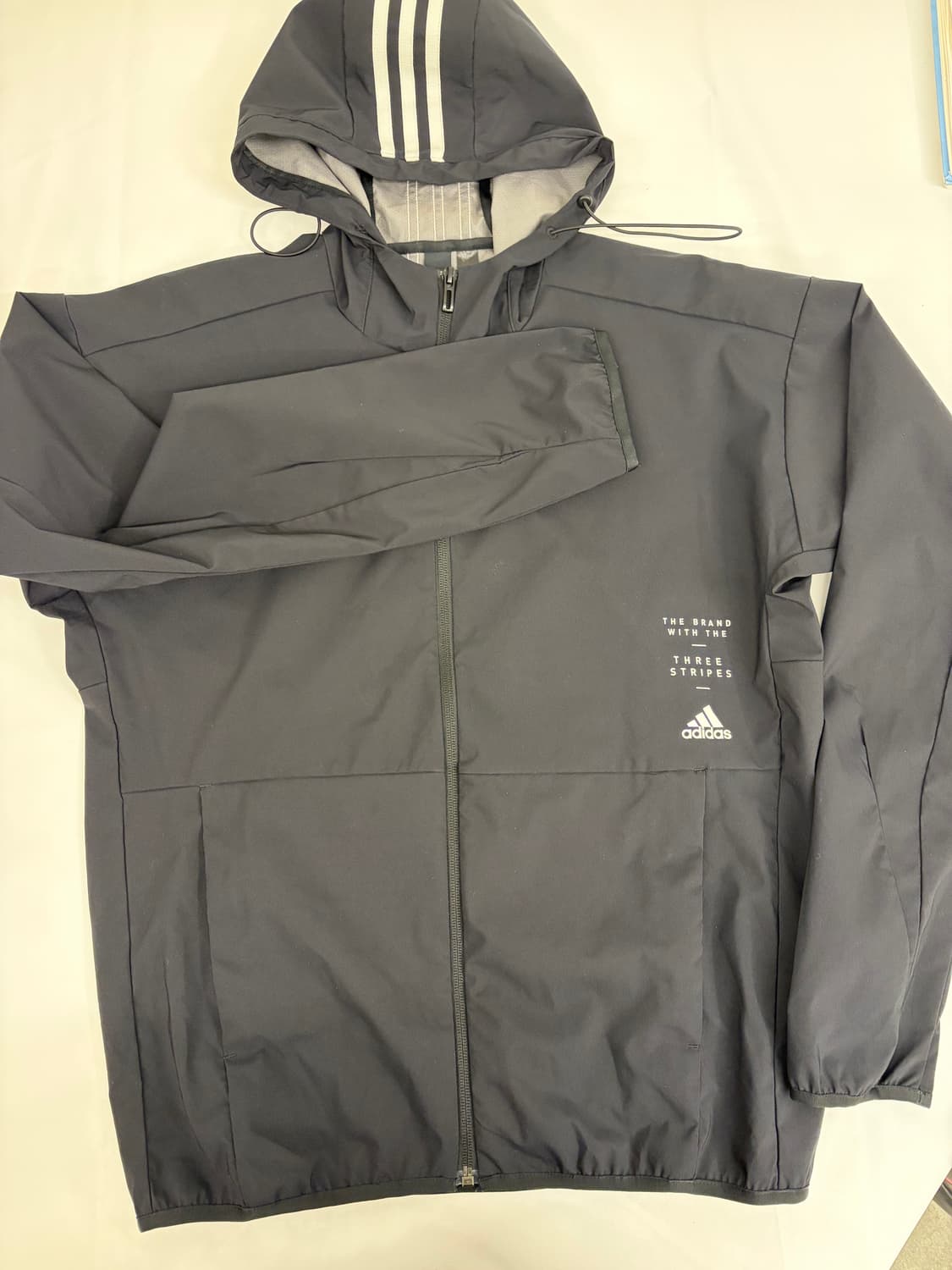 [M] 아디다스 삼선 바람막이 레인자켓 상품이미지1