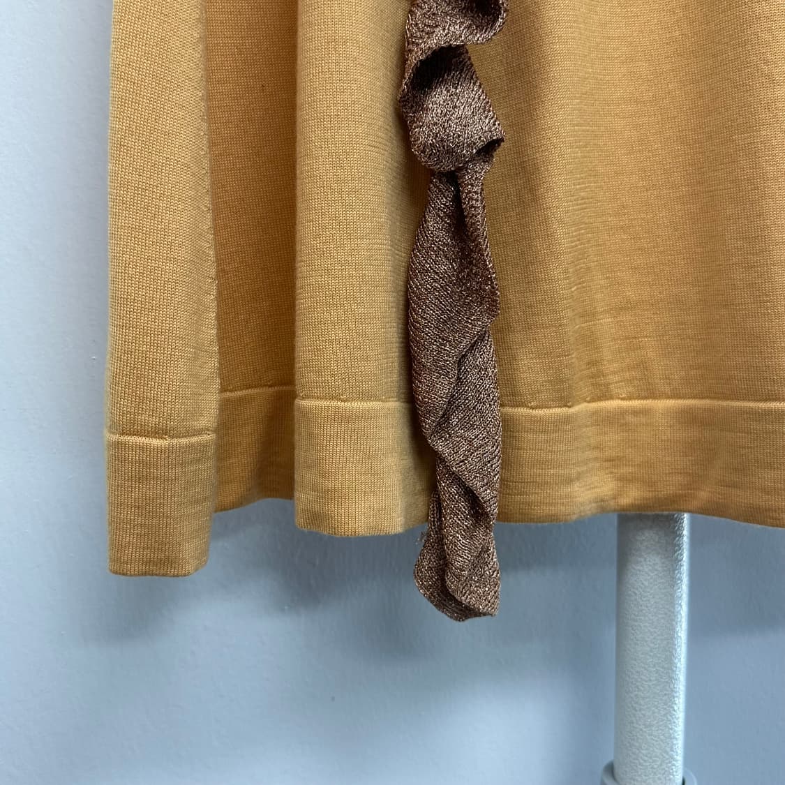 폴스미스 트리밍 디자인 울 스커트 상품이미지4