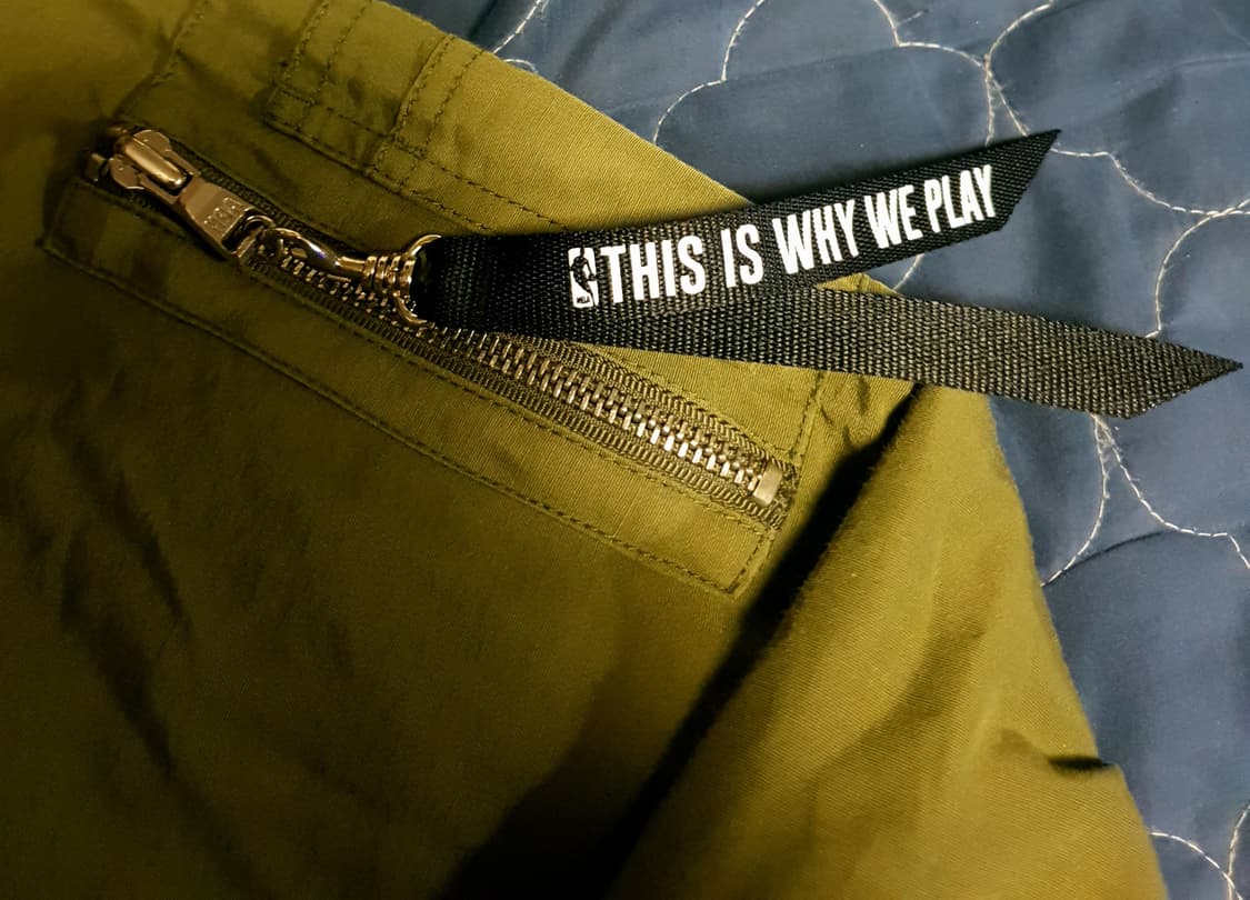 NBA 브루클린 네츠 항공점퍼 카키 (L) 상품이미지3