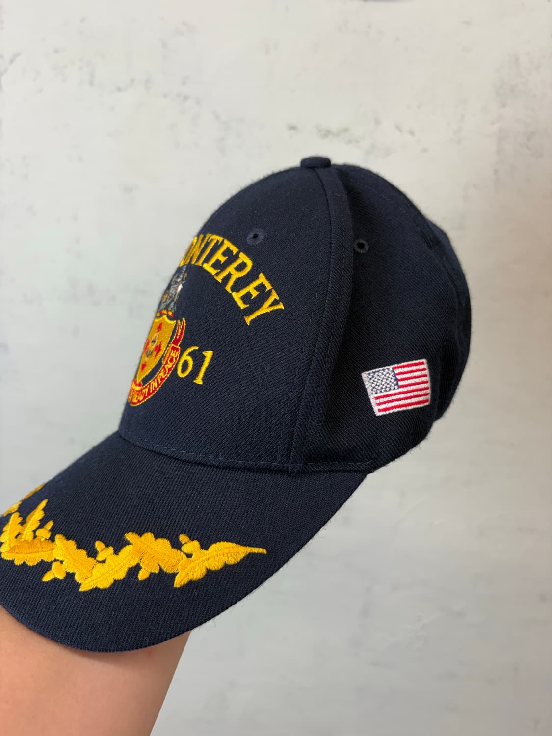 USS 몬터레이 CG 61 USA 빈티지 볼캡 상품이미지3