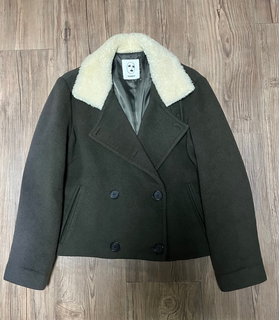 [Studio Tomboy]스튜디오톰보이 브라운 숏코트 상품이미지1