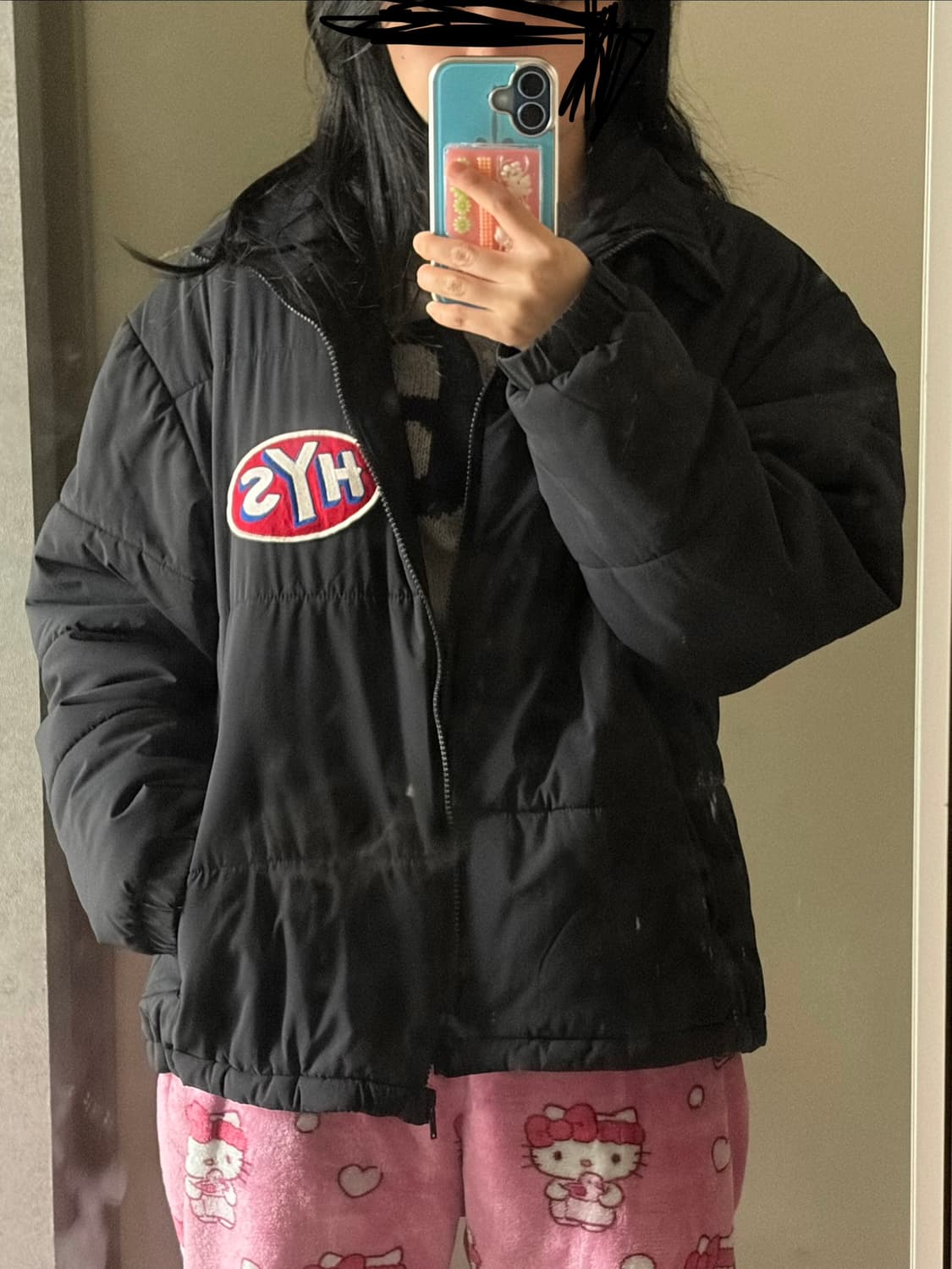 히스테릭글래머 로고 점퍼 상품이미지5