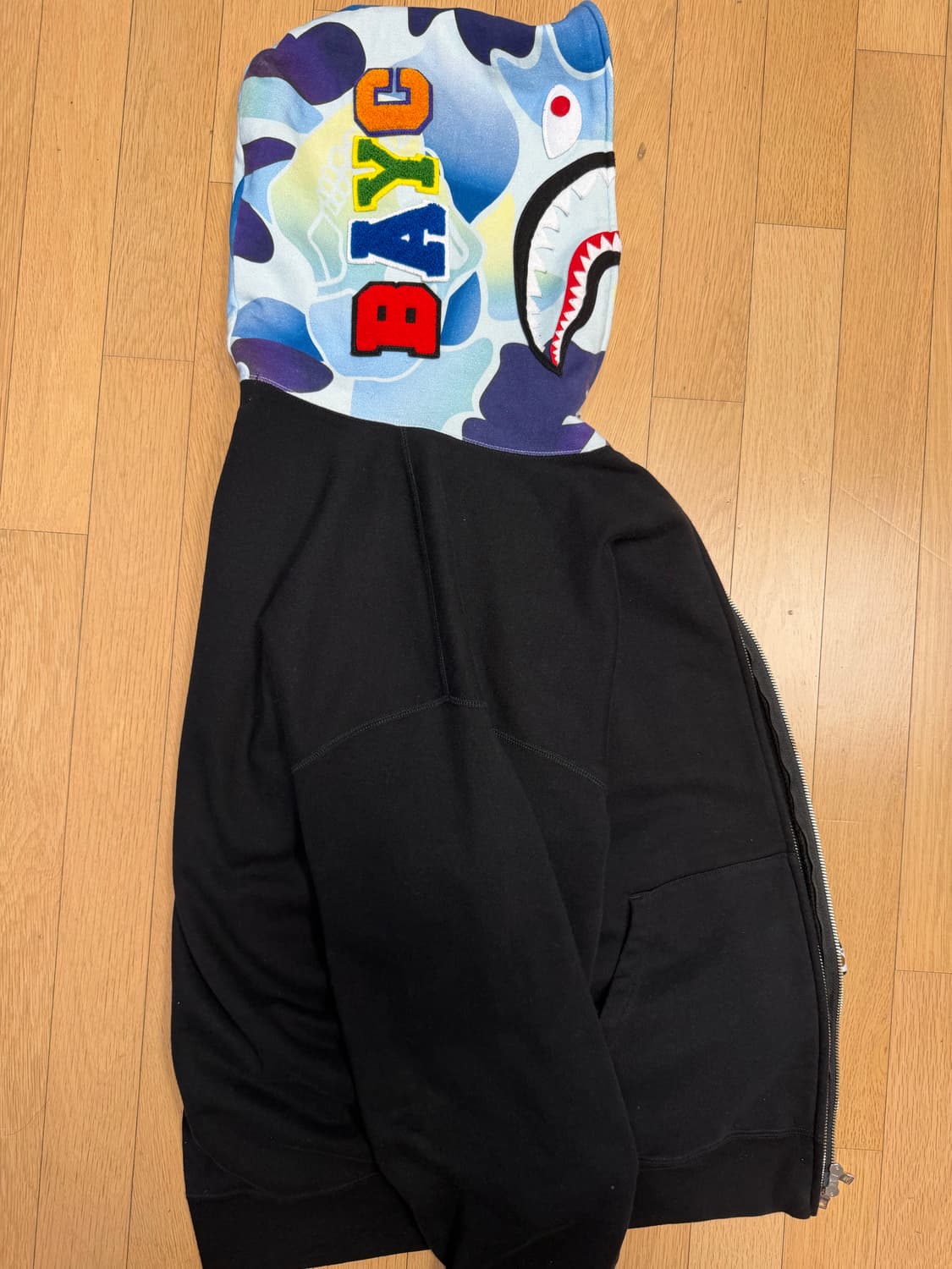 [XXL] BAPE X BAYC 베이프 샤크 후드집업 상품이미지1