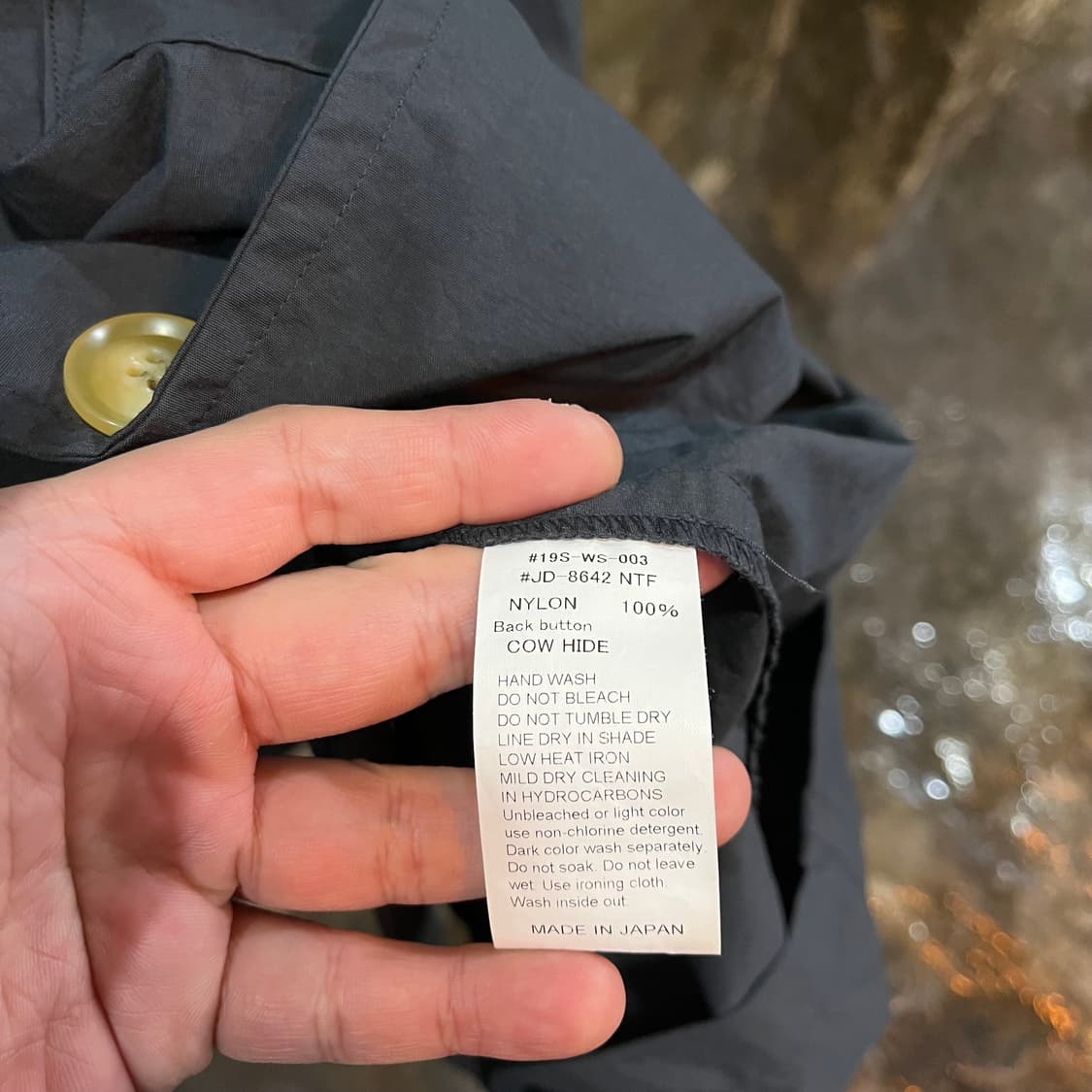 단톤 나일론 코트 상품이미지6