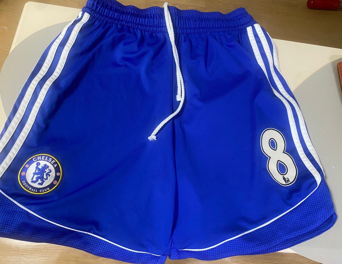 아디다스 첼시 런던 홈 풋볼 트랙팬츠 (남성용 L사이즈) 상품이미지1