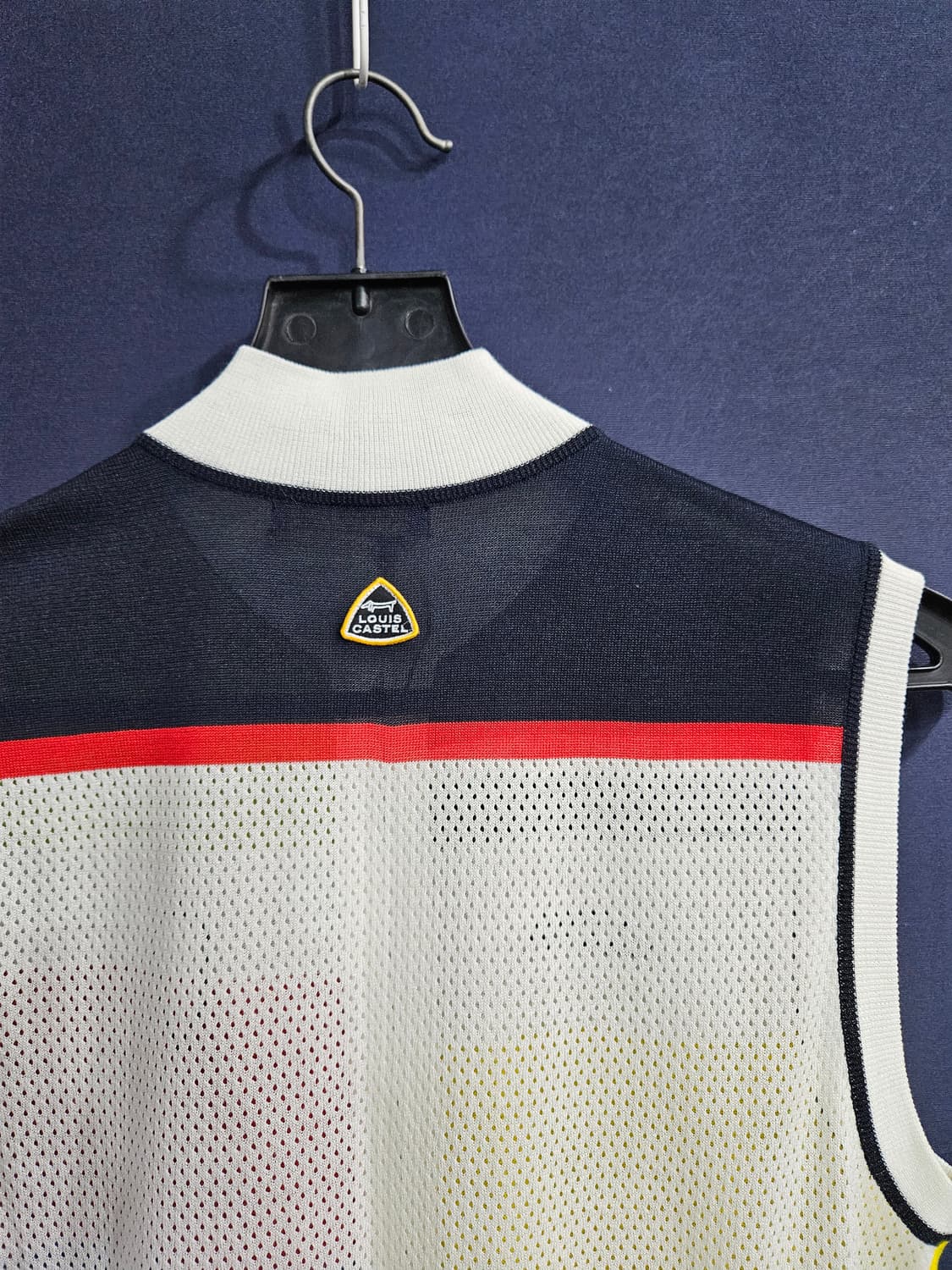 루이까스텔 패턴 배색 남성 95 골프 베스트  상품이미지8