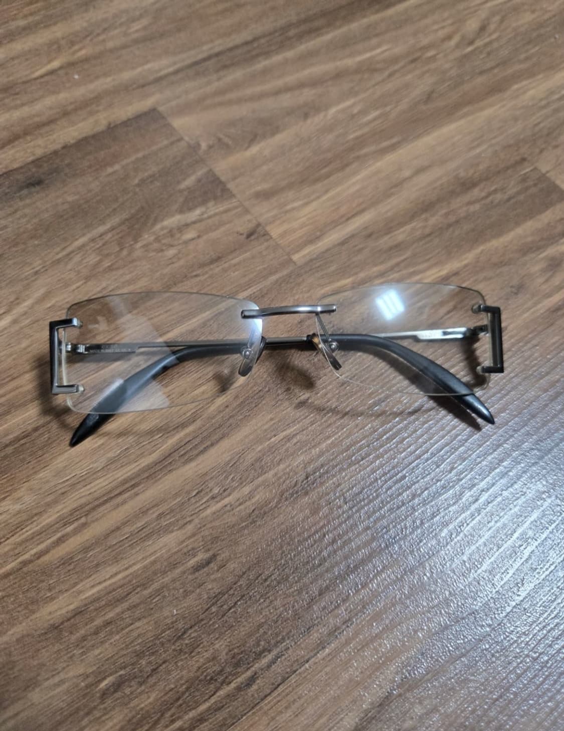 Exte 긱시크 스퀘어 무테 안경 [정품] 상품이미지1