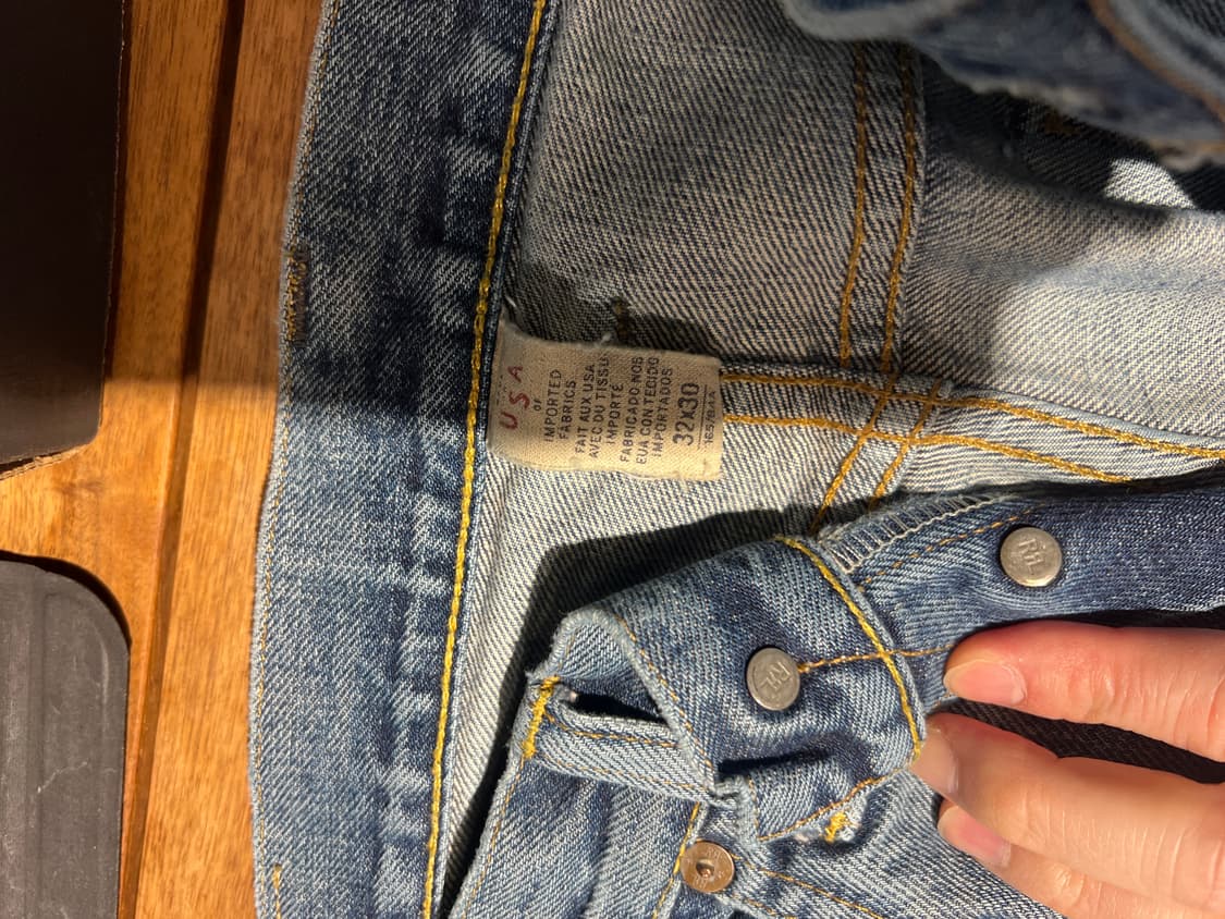 Rrl 슬림핏 초기메이드인 USA 판매합니다. 상품이미지3