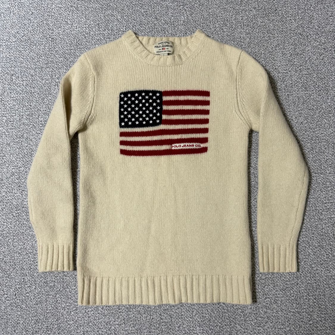 폴로 랄프로렌 성조기 울 니트 여성용 상품이미지1
