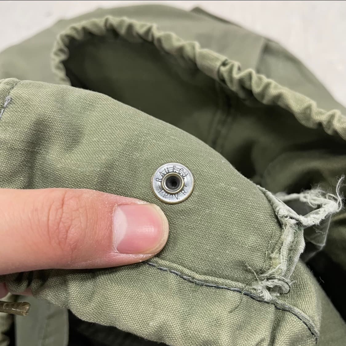 미군 오리지널 밀리터리 M-65 필드자켓 M 상품이미지7