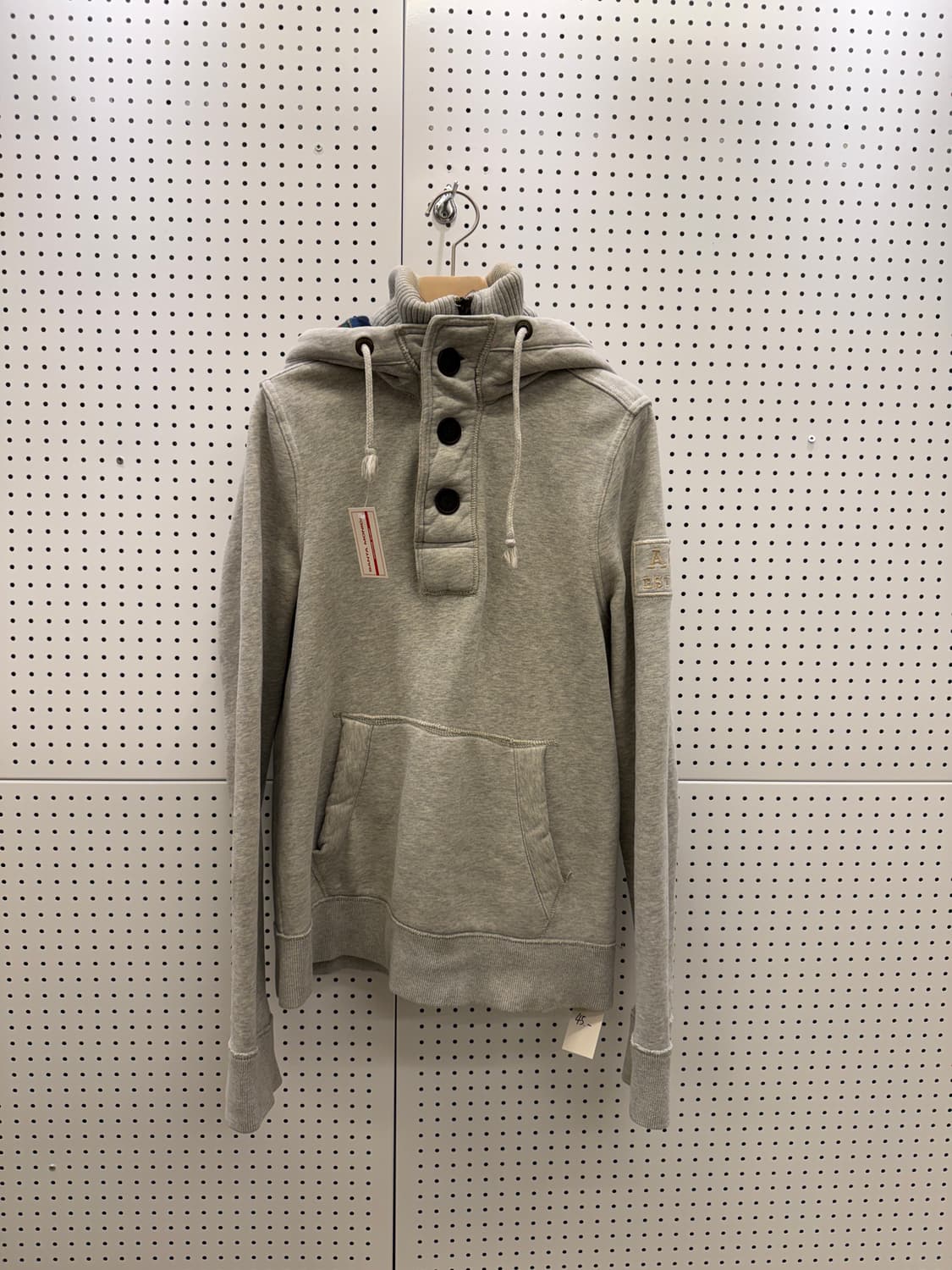 아베크롬비 헨리넥 후드 그레이 U1250 상품이미지2