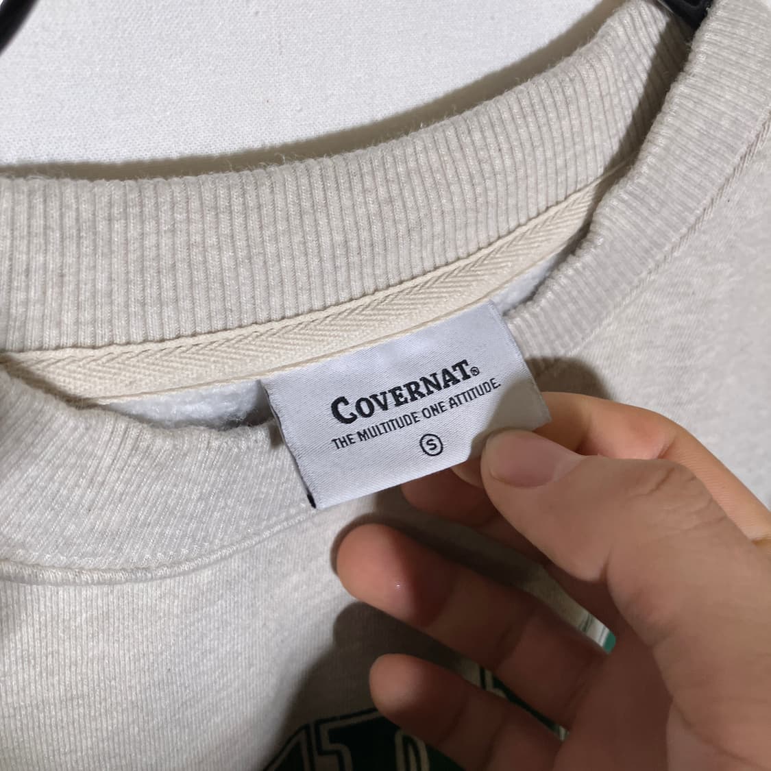 S)커버낫 기모 맨투맨 스웻셔츠 상품이미지3