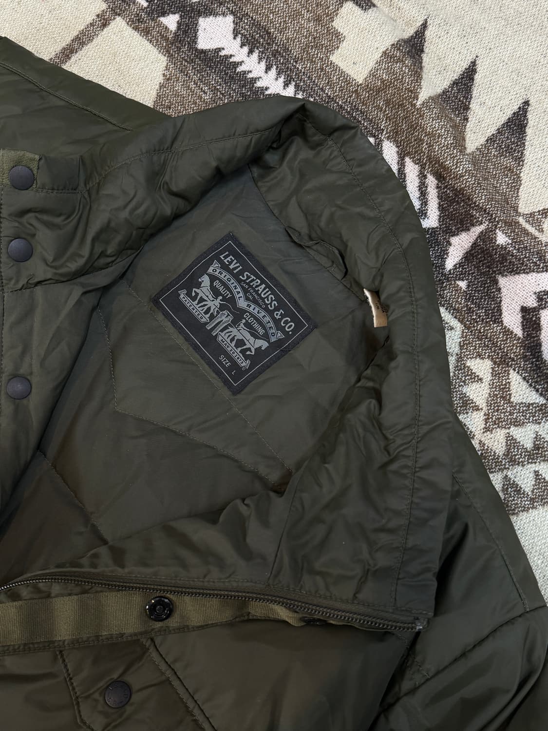 Levi‘s  더블포켓 덕다운 경량 패딩  상품이미지4