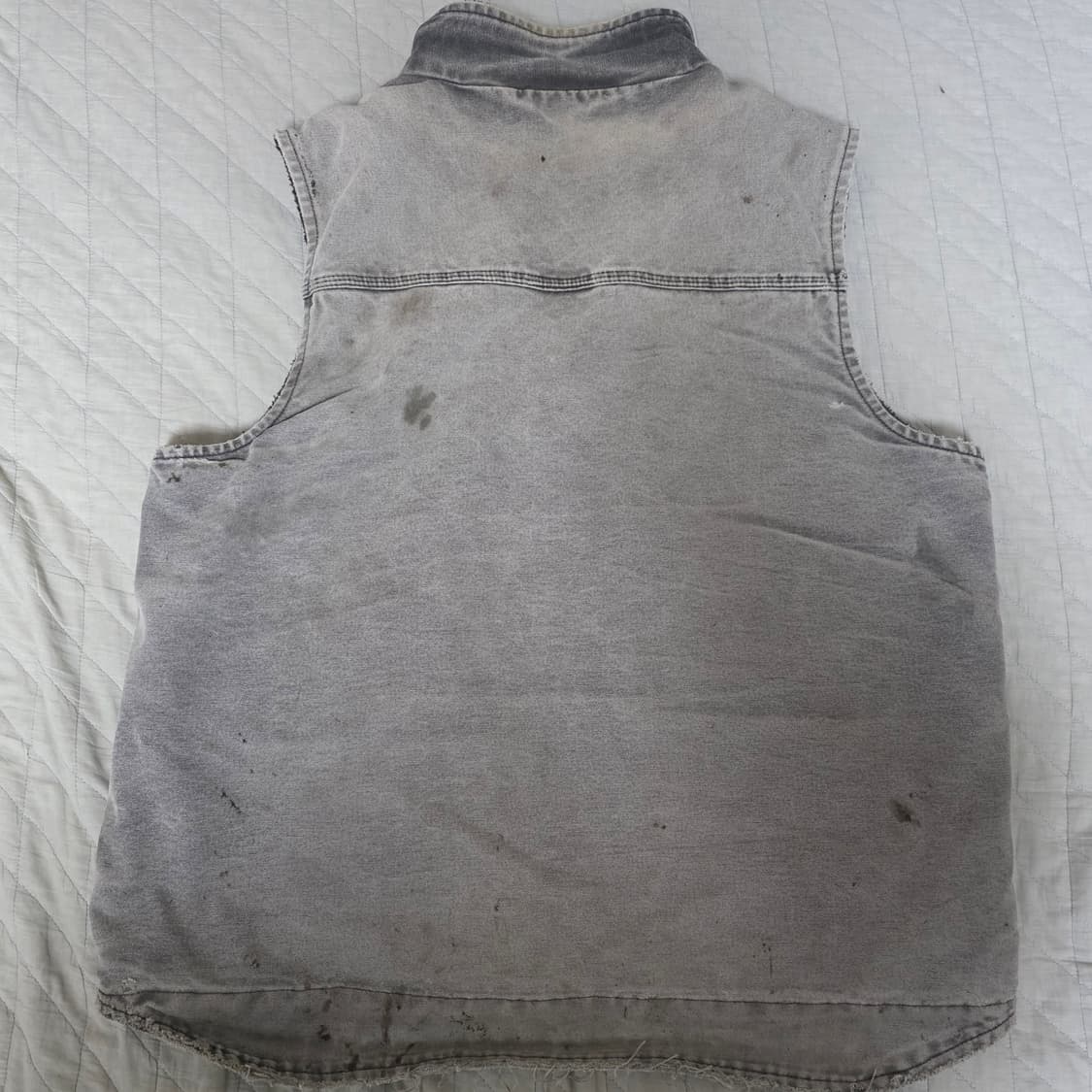 [XL] 빈티지 칼하트 베스트 V33-001 트래쉬드 하드 페이드 상품이미지5