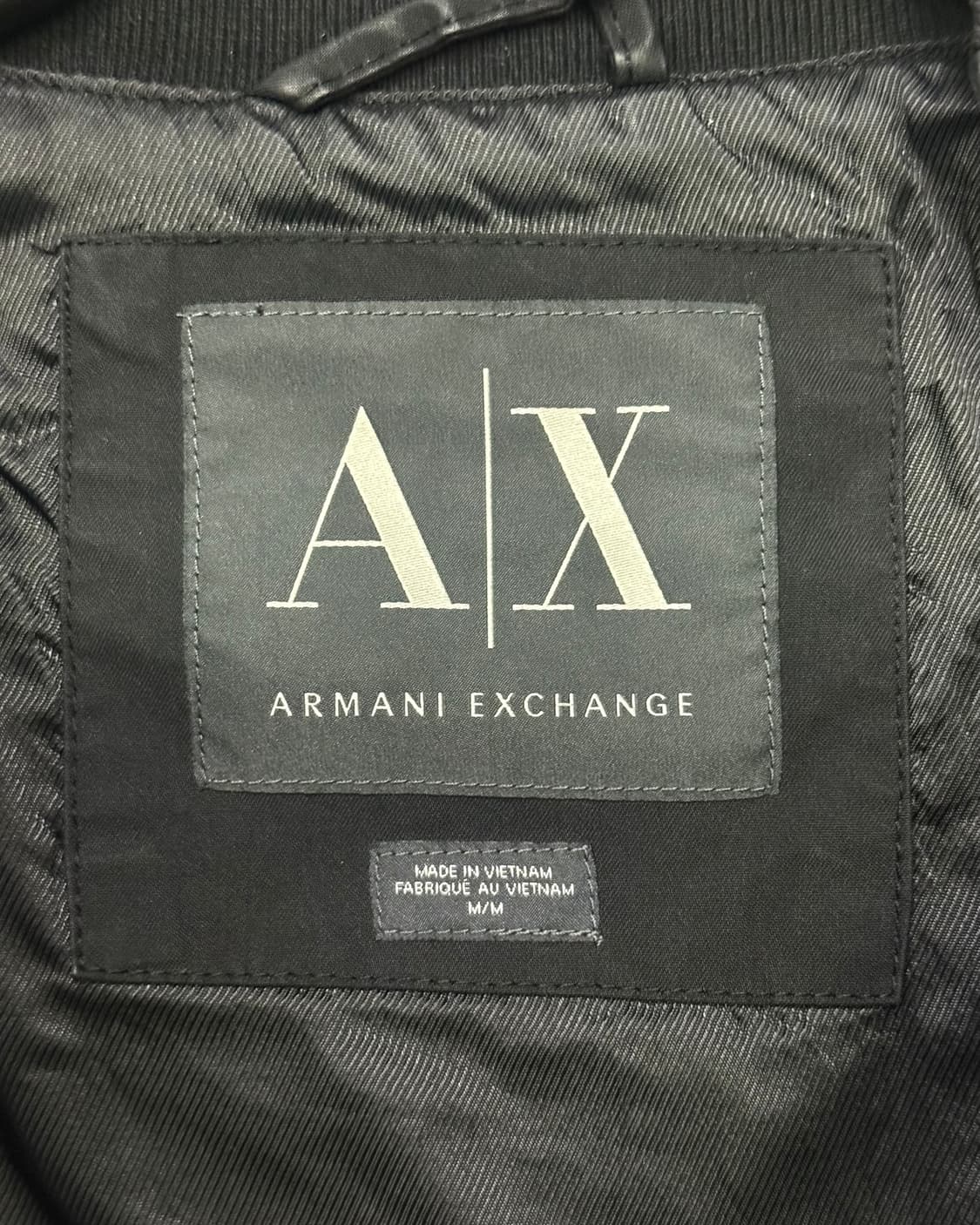 아르마니 익스체인지 알마니 라이더 바이커 워크 자켓 집업 하이넥 M 95 상품이미지7