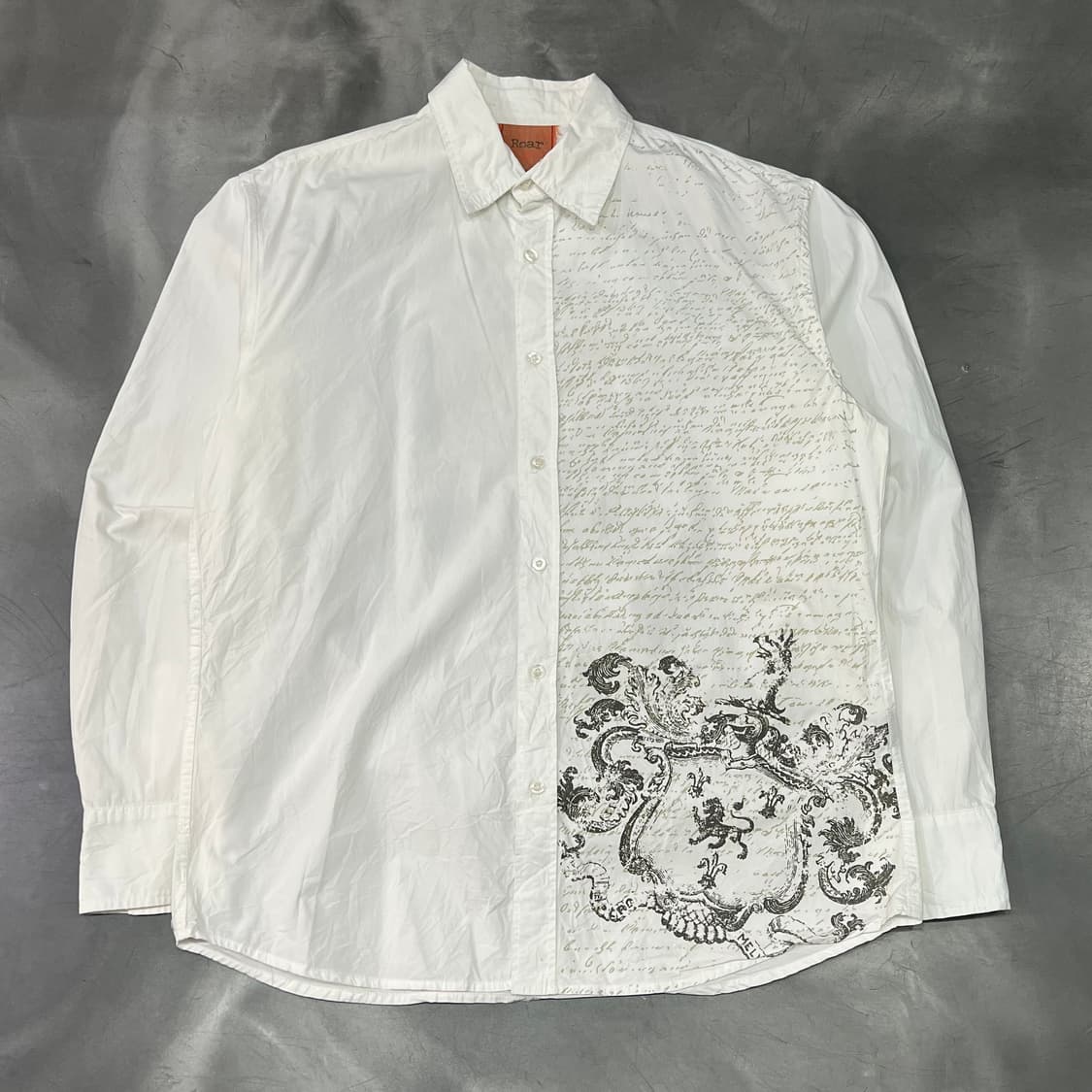  Roar 자수 레터링 그래픽 셔츠 y15028 상품이미지1