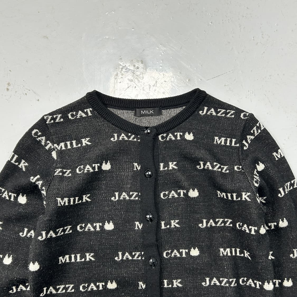 밀크보이 JAZZ CAT 가디건  상품이미지2