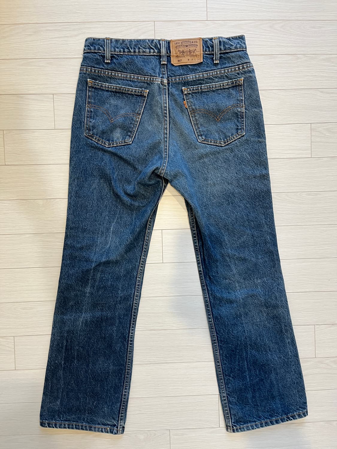 90s 리바이스 517 오렌지탭 34x30 made in USA 상품이미지1