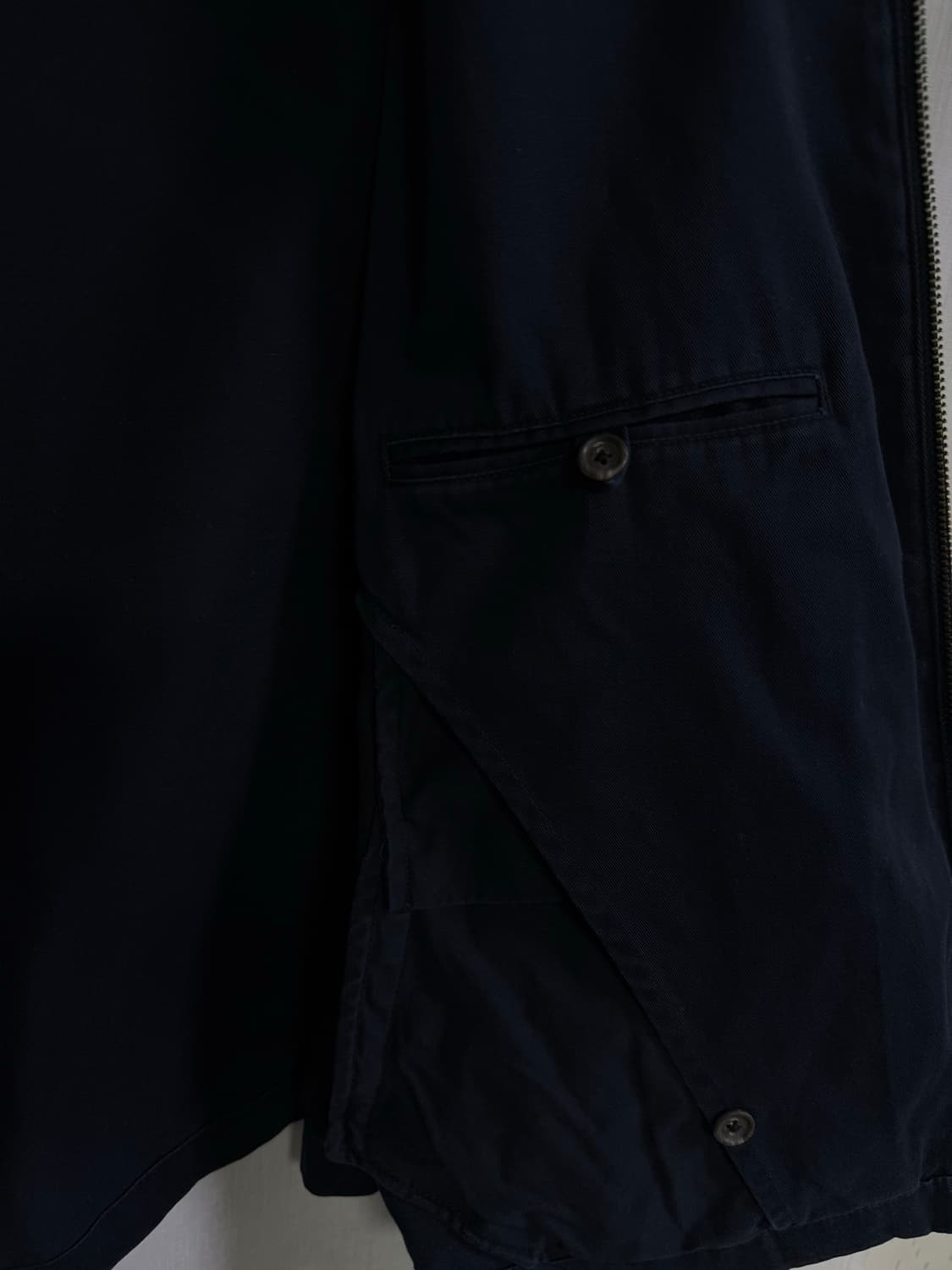 폴로 코튼 해링턴 자켓 네이비 (polo) 상품이미지5