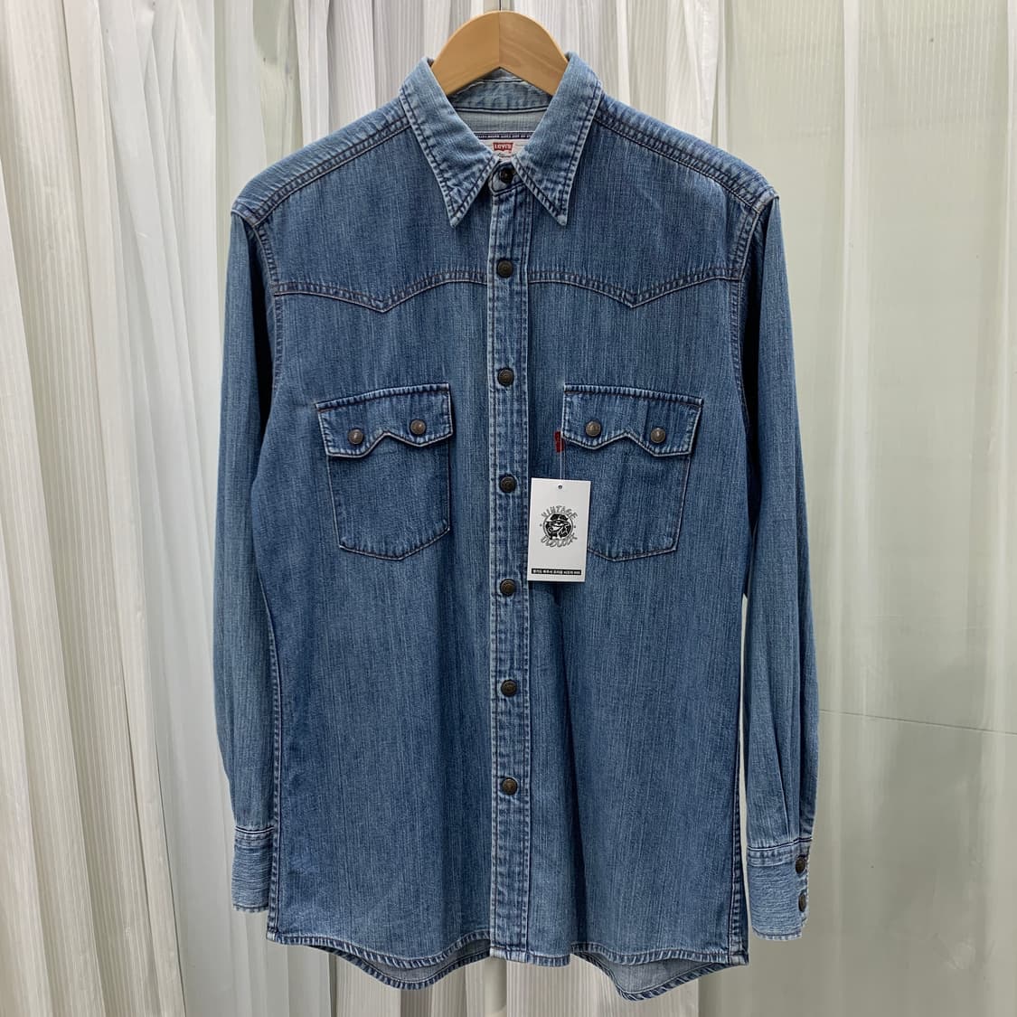 리바이스 Levi's 웨스턴 데님 셔츠 1641 상품이미지1