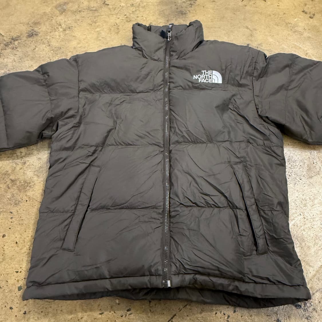 노스페이스 카키 브라운 눕시 패딩 95 상품이미지3