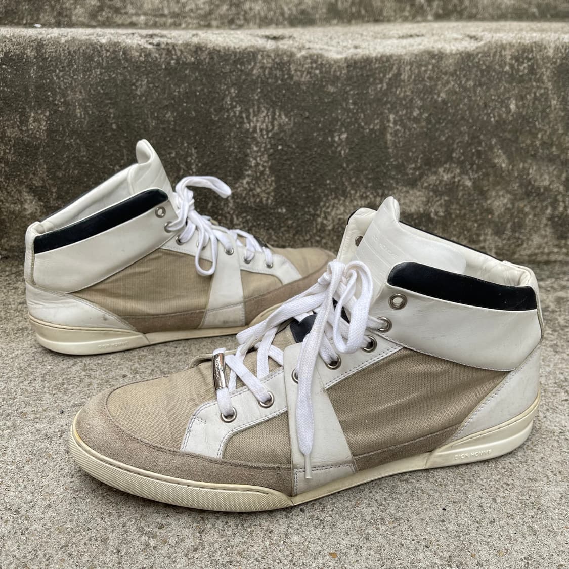 [42.5] Dior Homme 2010s 아카이브 하이탑 스니커즈 상품이미지2