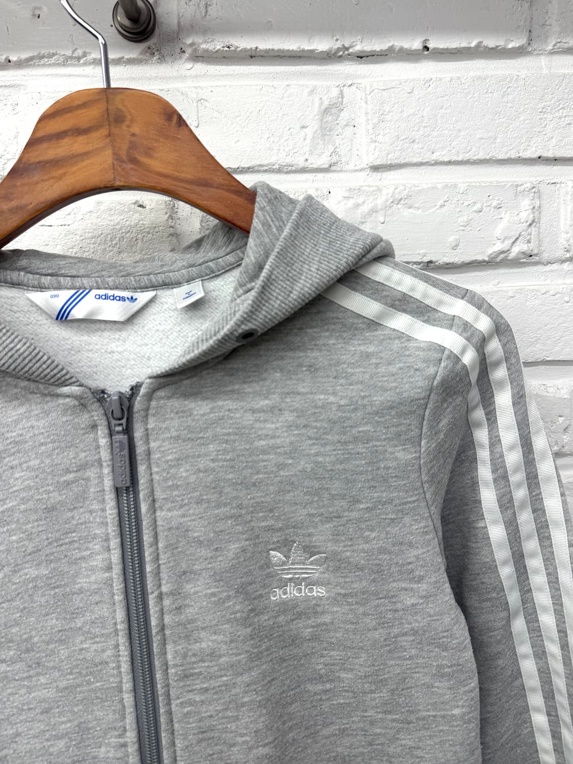 아디다스 그레이 후드집업 상품이미지4