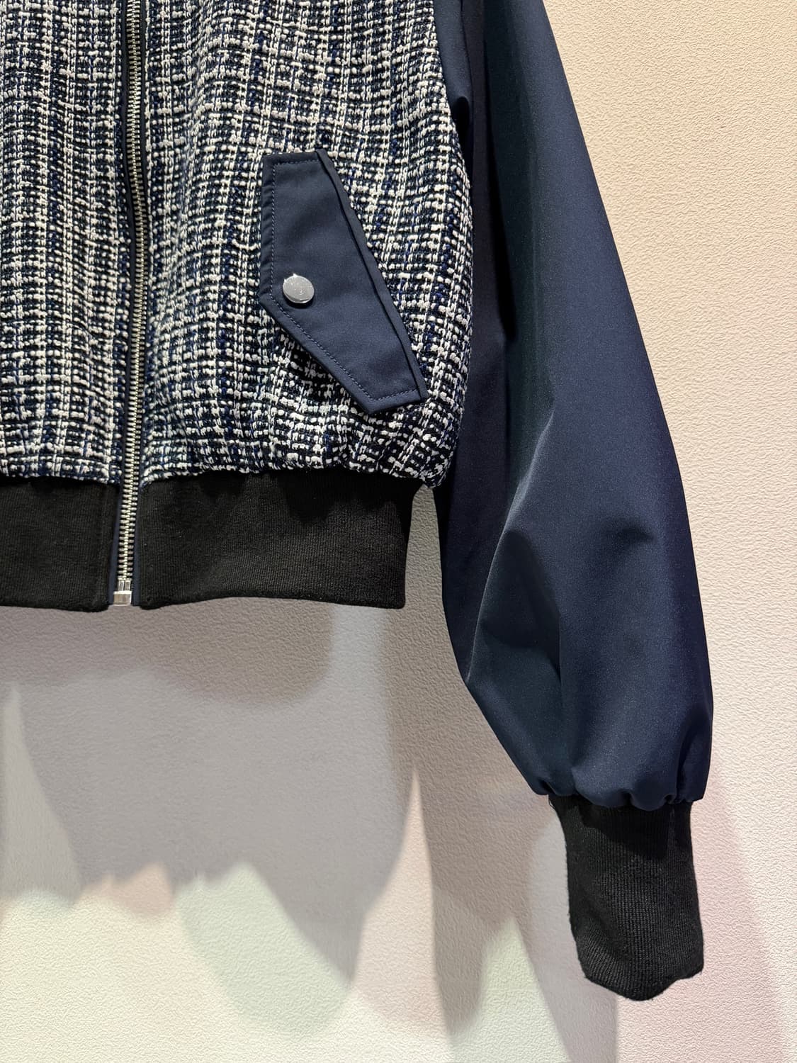 ZARA 트위드 블루종 상품이미지4