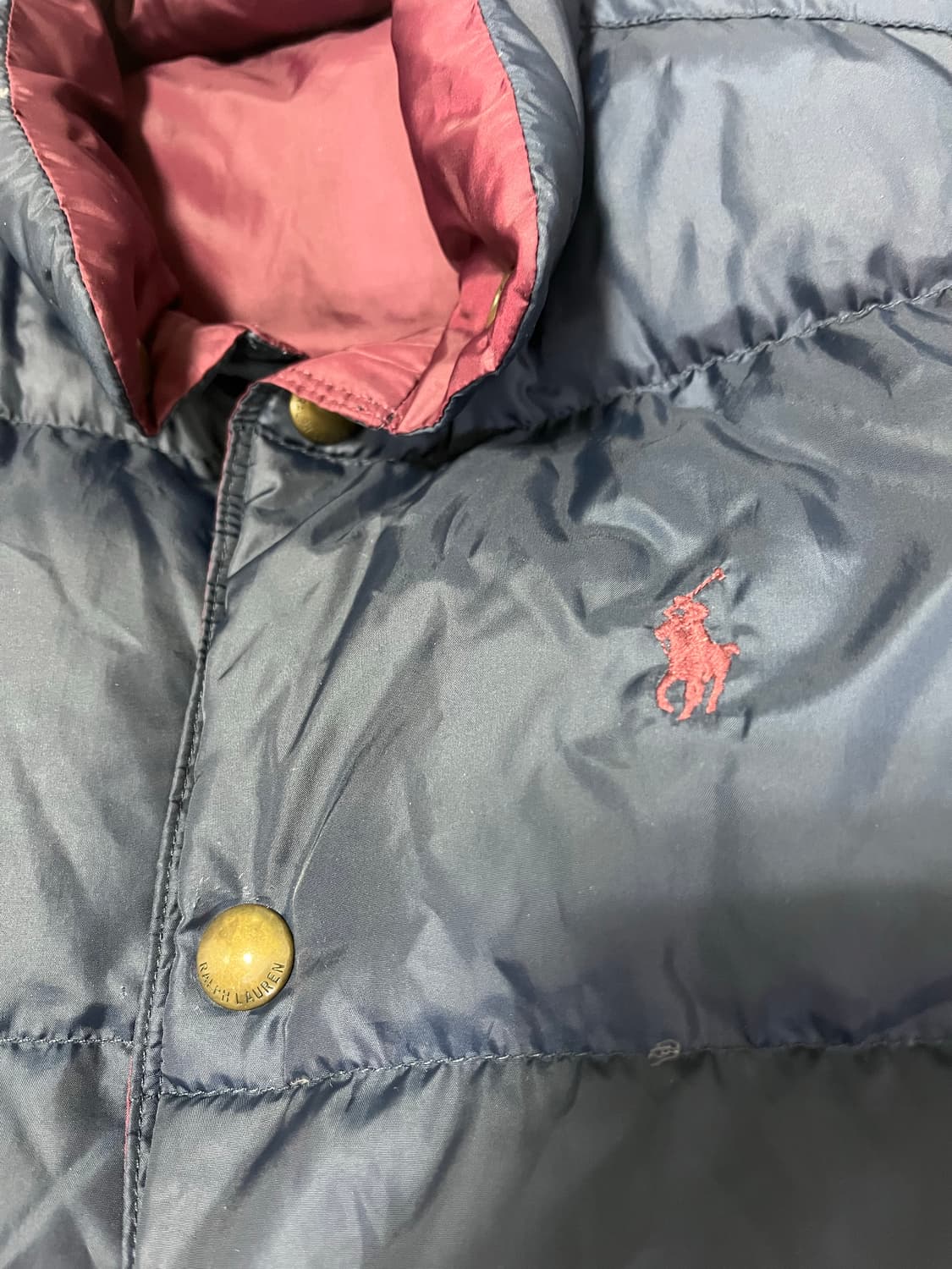 폴로양면 패딩조끼 S 상품이미지2