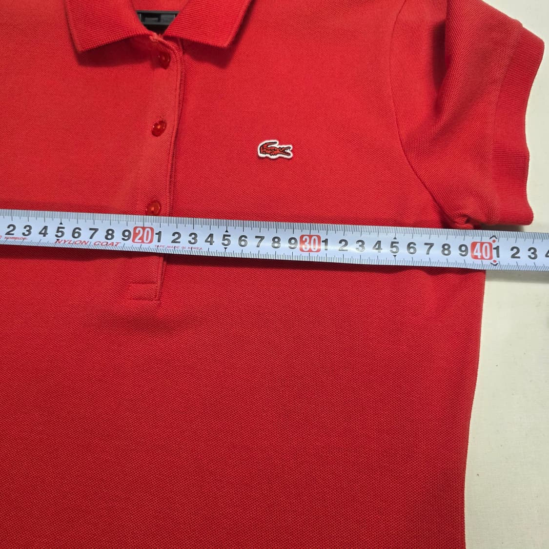 1339 라코스테 울트라 슬림 반팔 폴로 드레스 38 상품이미지3