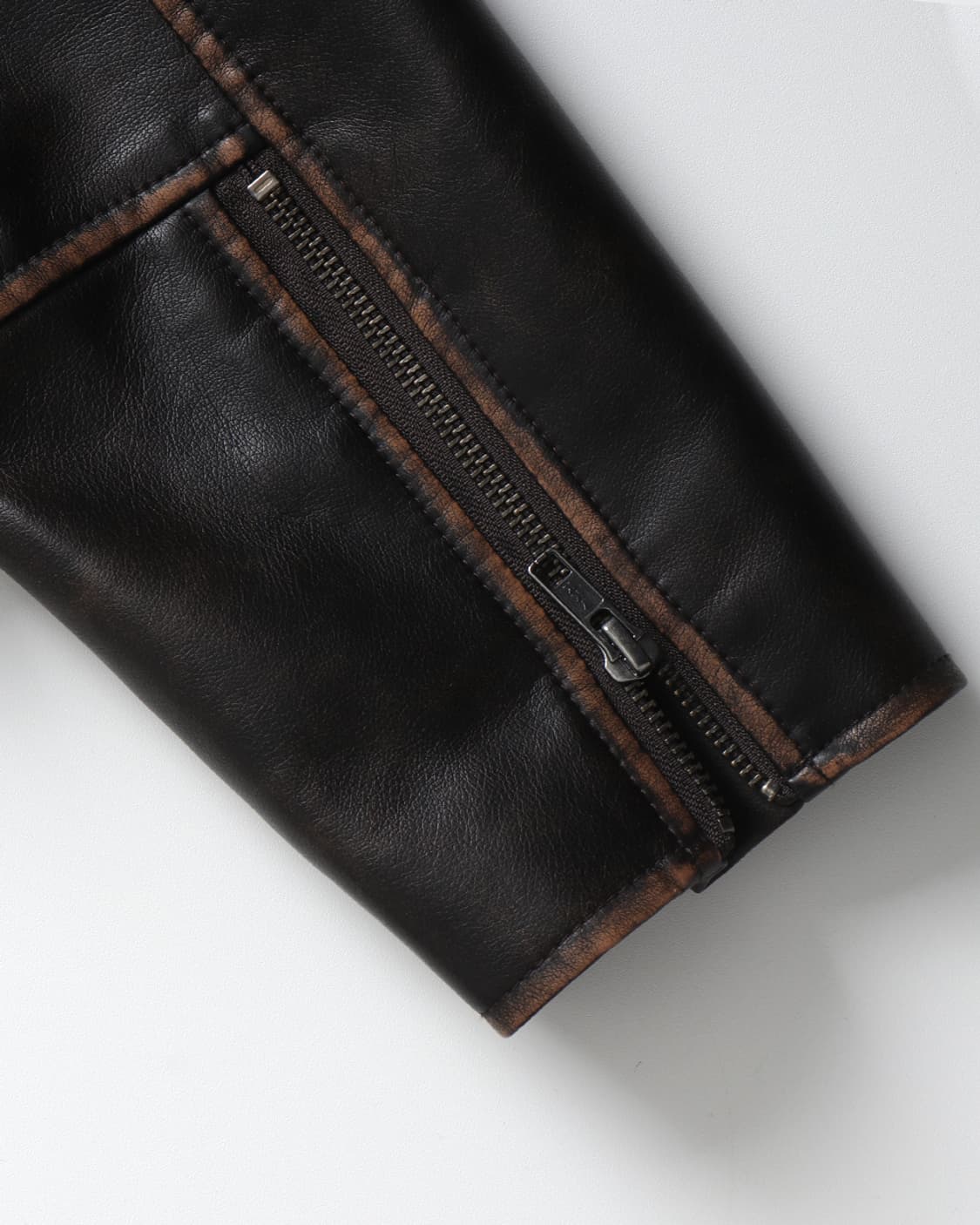 MOUSSY Faux Leather Minimal Jacket 상품이미지9