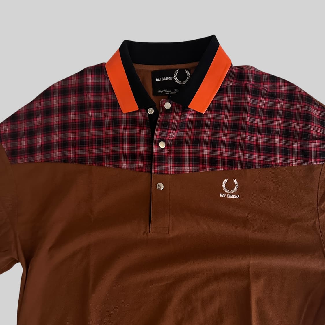 라프시몬스 x 프레드페리 카라 티셔츠 40(L~XL) 상품이미지2