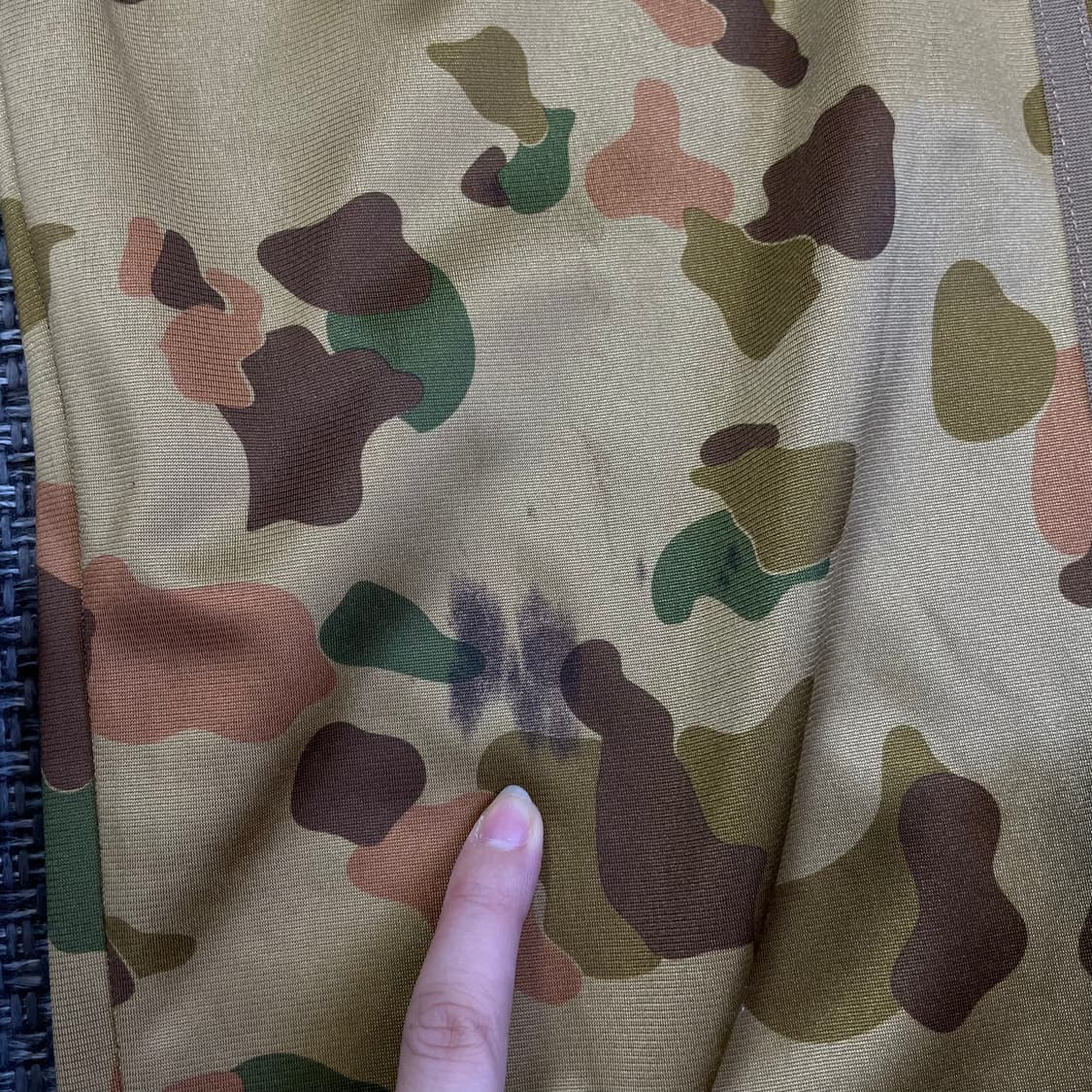  (밴딩) 아디다스 브라운 카모 파이어버드 트레이닝 팬츠 110 상품이미지5