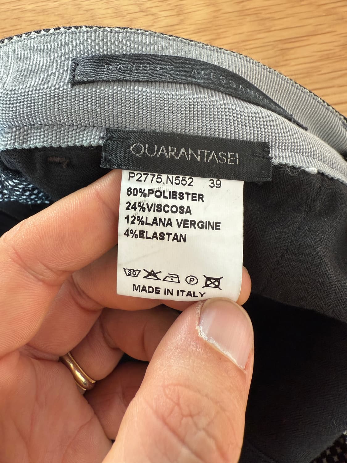 다니엘 알렉산드리니(DANIELE ALESSANDRINI) 슬렉스 팬츠( 상품이미지8