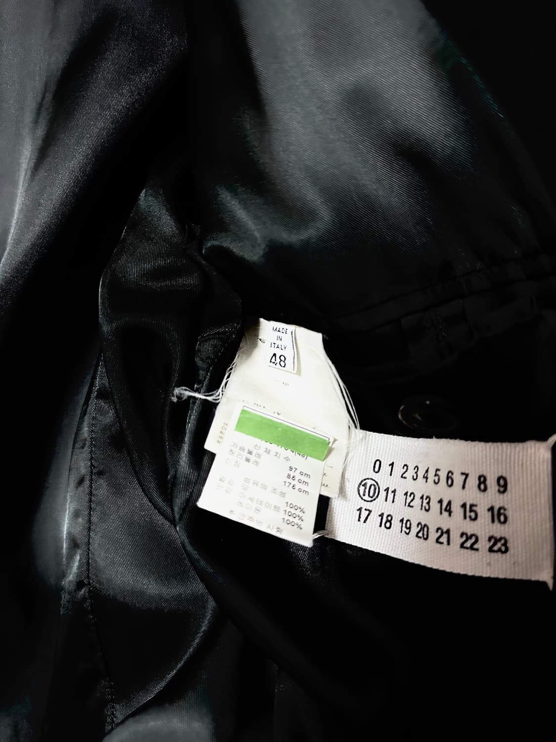 마르지엘라 Fw07 Reworked Tie Knife 블레이저 상품이미지6