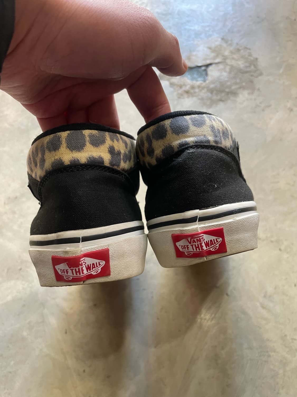 Vans 반스 레오파드 하프캡 230 (US w6.5) 상품이미지5