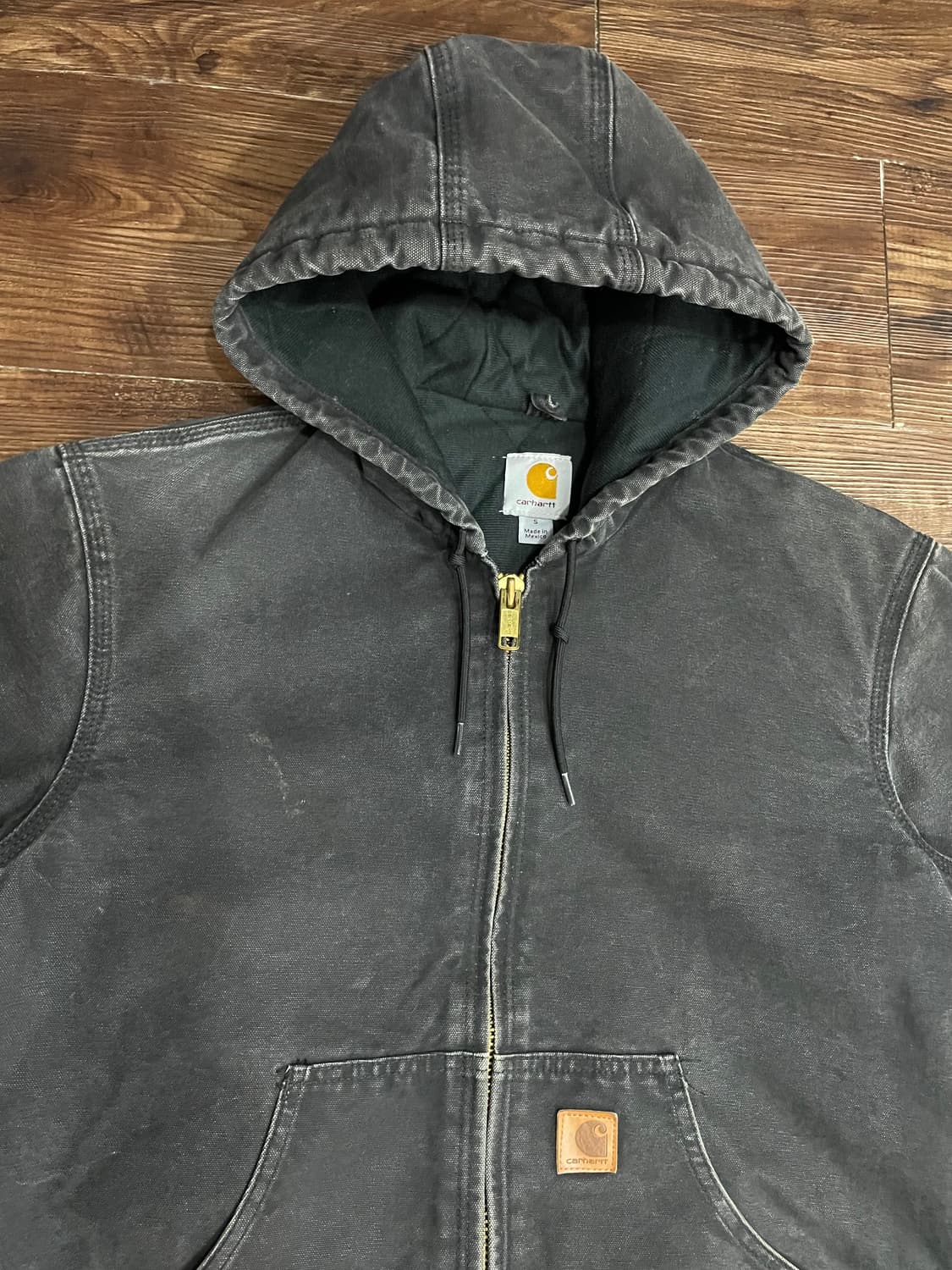 칼하트 J130 BLK 액티브 자켓 블랙 상품이미지2