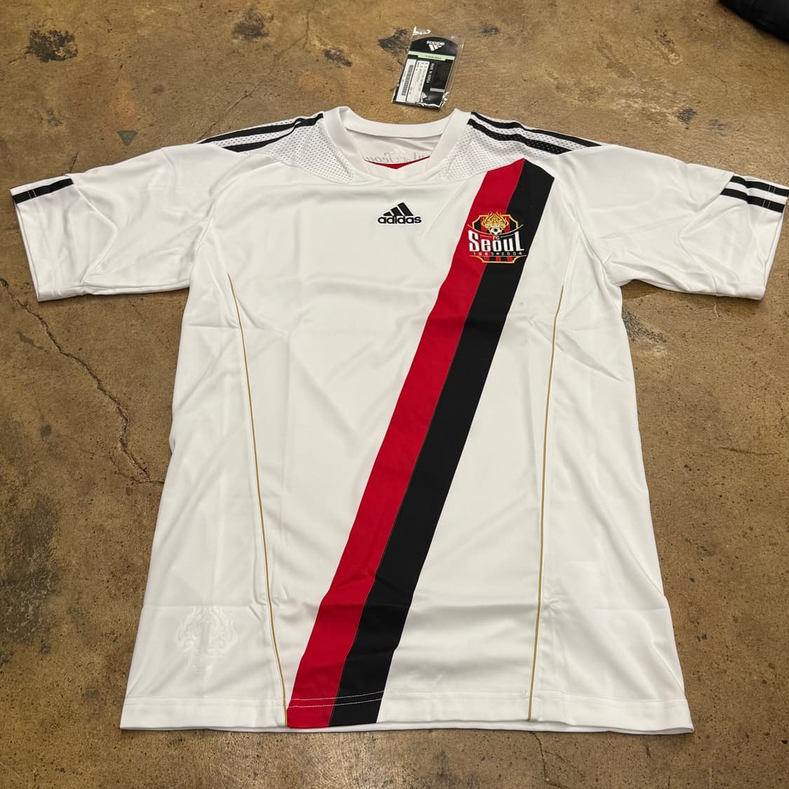 [정품/95] 아디다스 FC서울 축구 유니폼 화이트 b15 상품이미지2