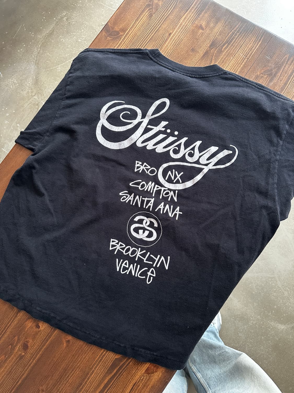 00s Stussy 스투시 월드투어 그래픽 티셔츠  상품이미지4