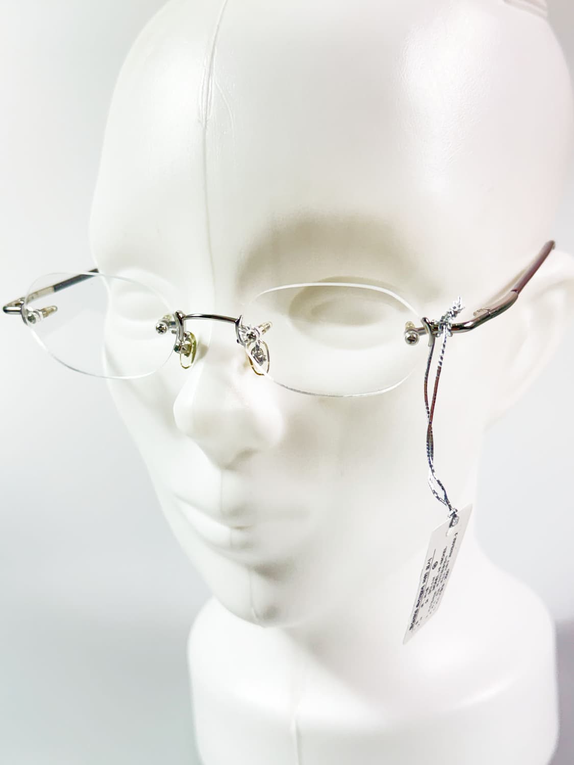 MONT BLANC PARIS 무테 스퀘어 실버 빈티지 안경 상품이미지9