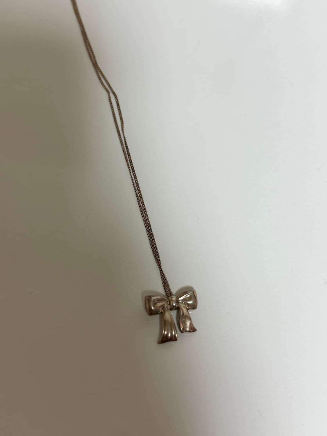 티파니 리본 목걸이 상품이미지2