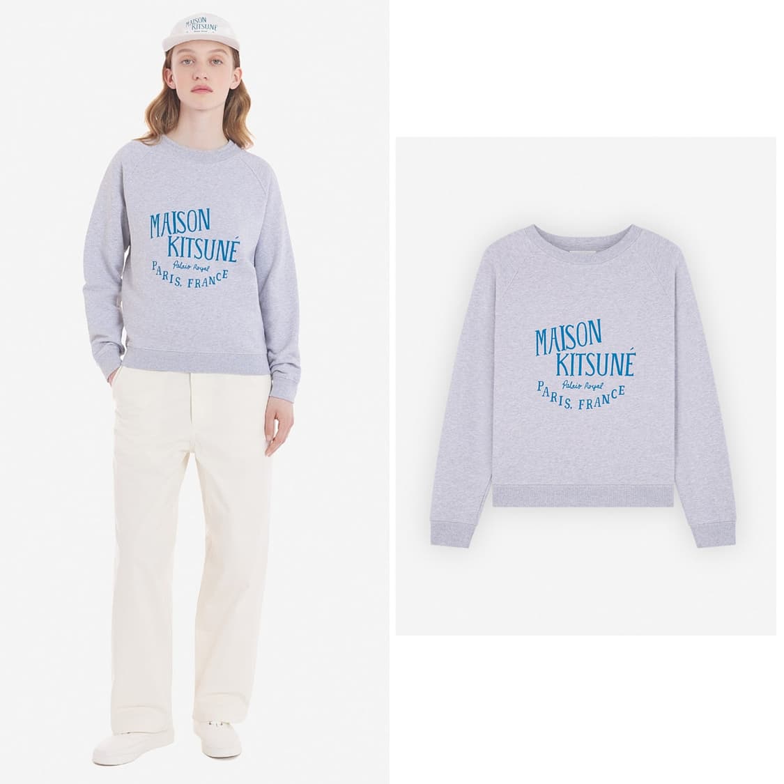 메종키츠네 23 팔레루아얄 맨투맨 상품이미지3