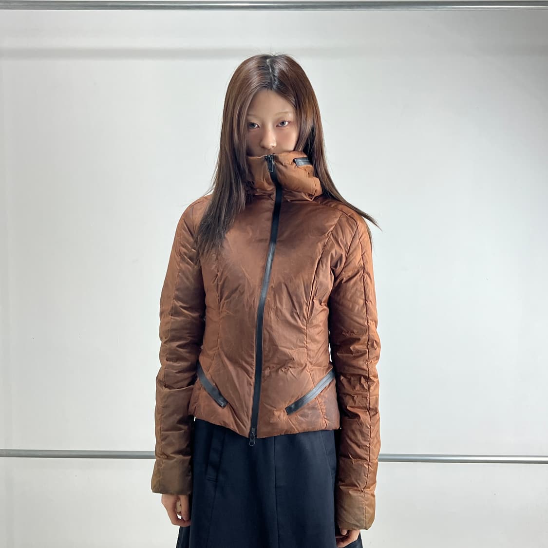 Y-3 요지 야마모토 도킹 하이넥 다운 자켓 상품이미지6