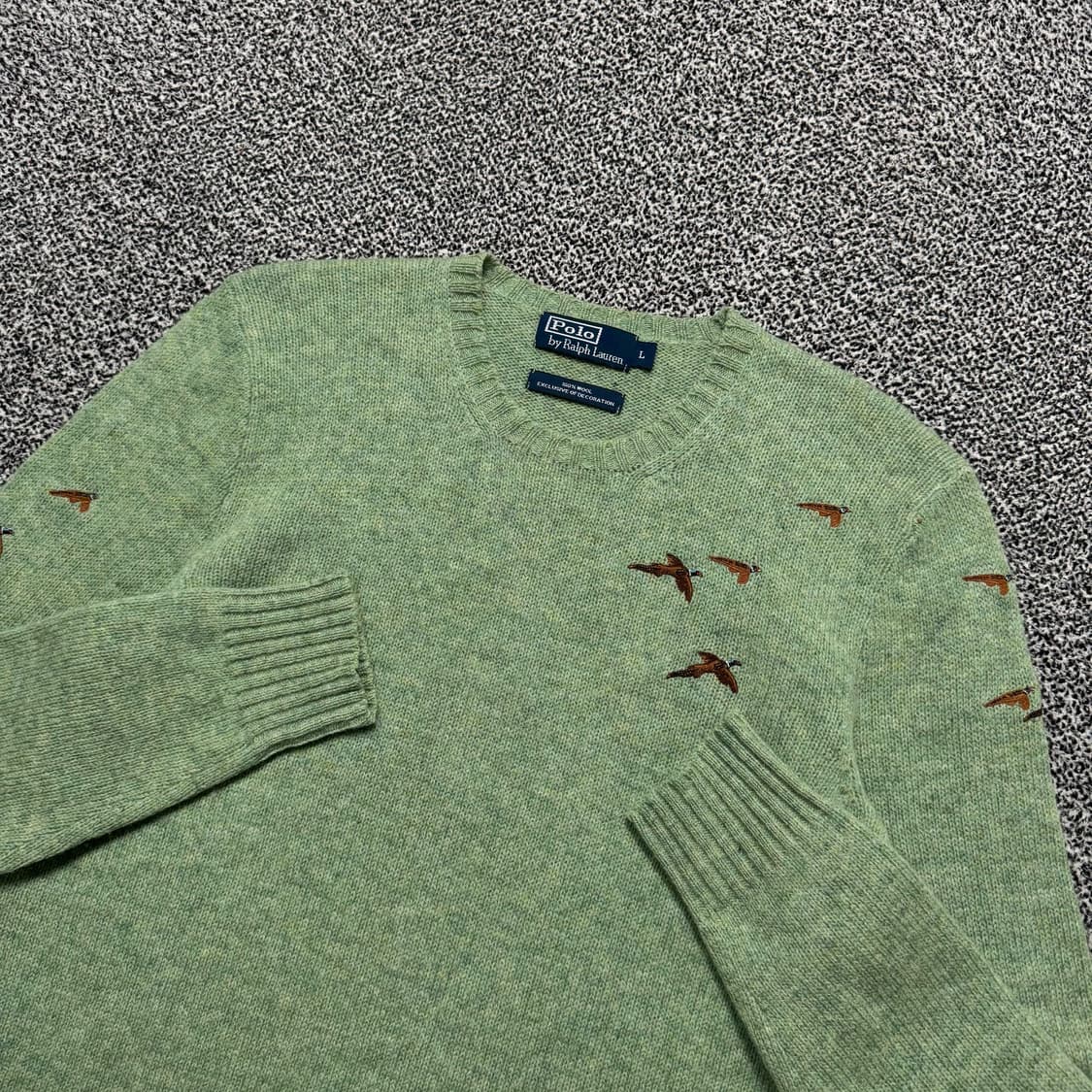 Name : 폴로 랄프로렌 청둥오리 자수 울 니트 스웨터 :) 상품이미지2