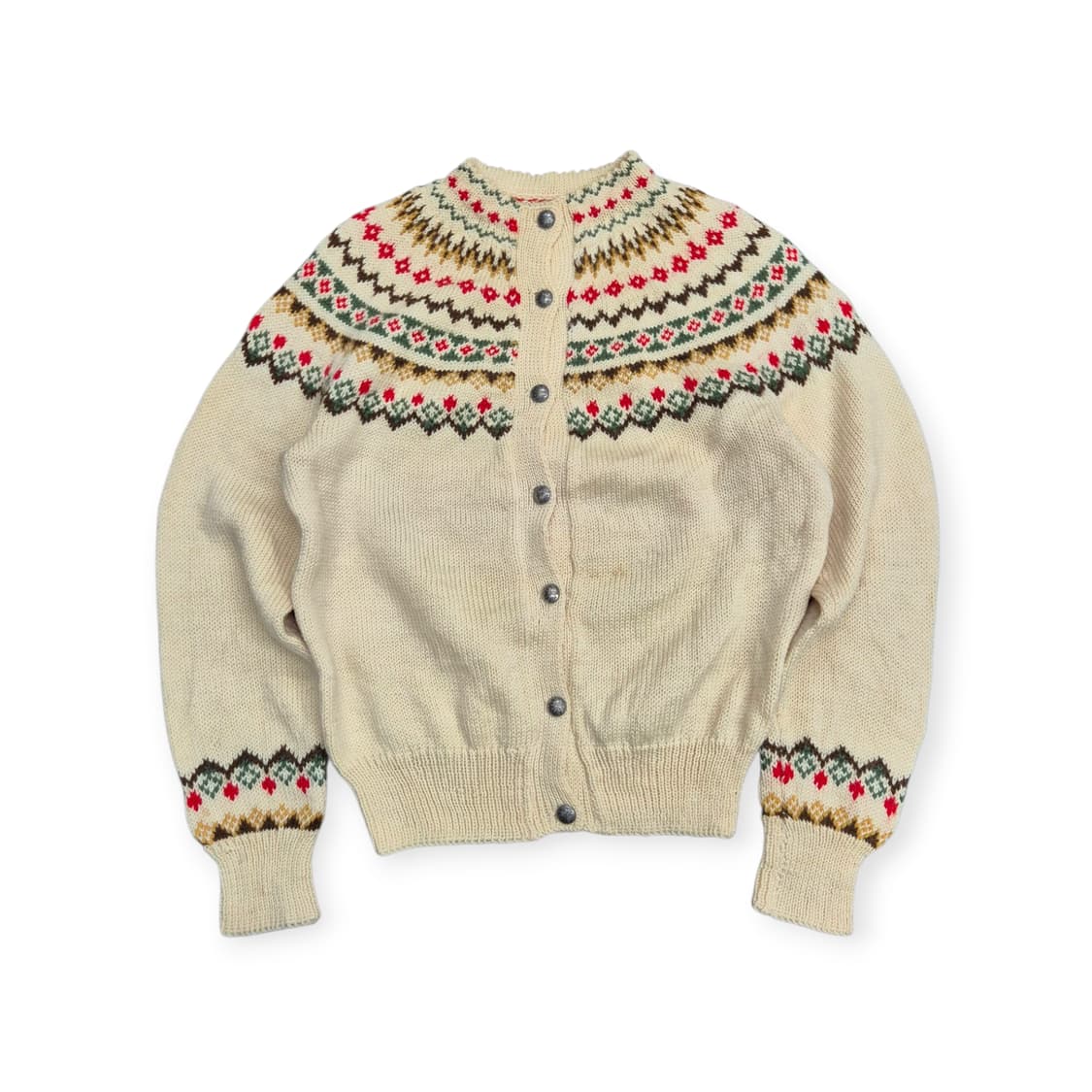 빈티지 버튼 스웨터 상품이미지1