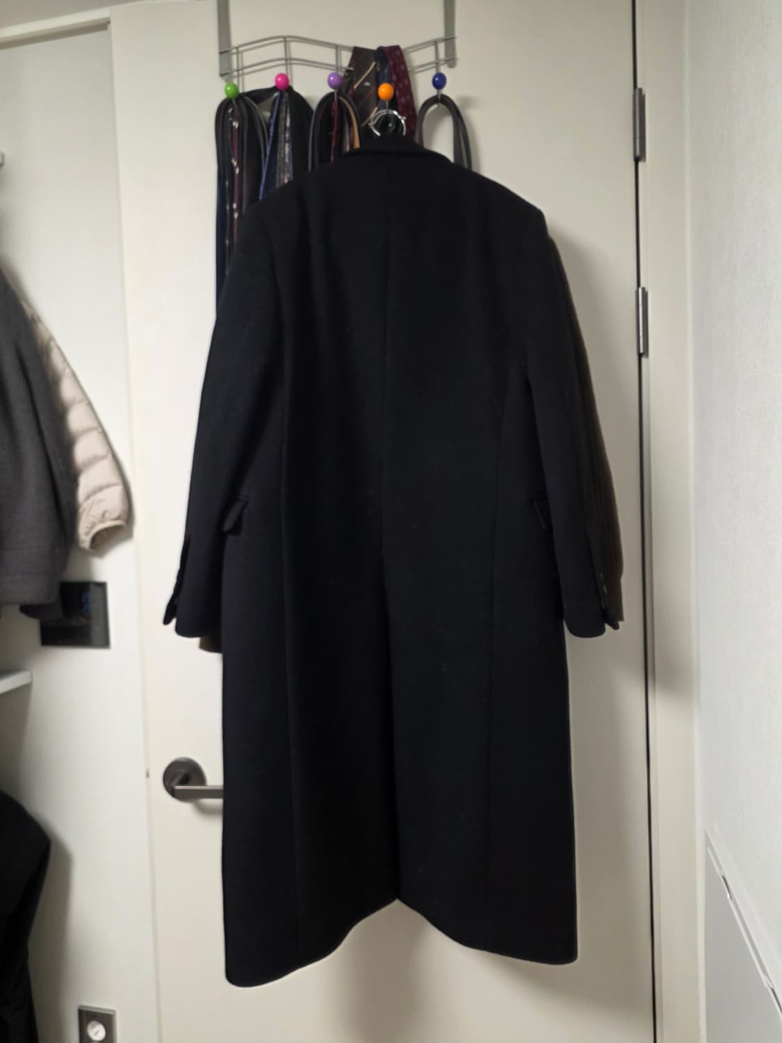 토니웩 Tonywack 싱글 테일러드 랩 코트  S 사이즈 상품이미지2