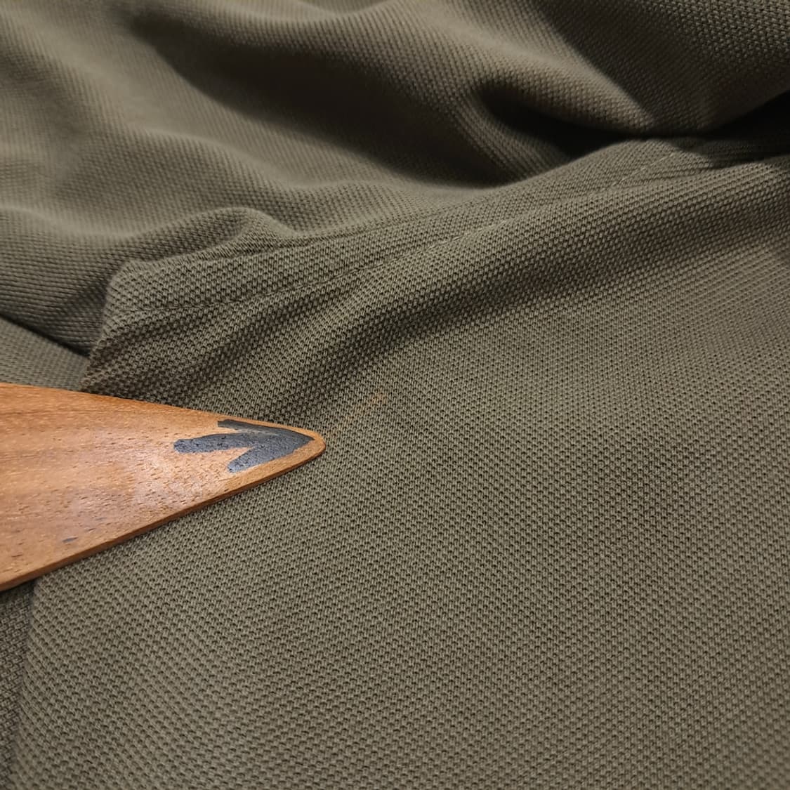 CK069 XL 폴로  버튼다운 올리브브라운 니트 옥스포드 셔츠 남방 상품이미지8