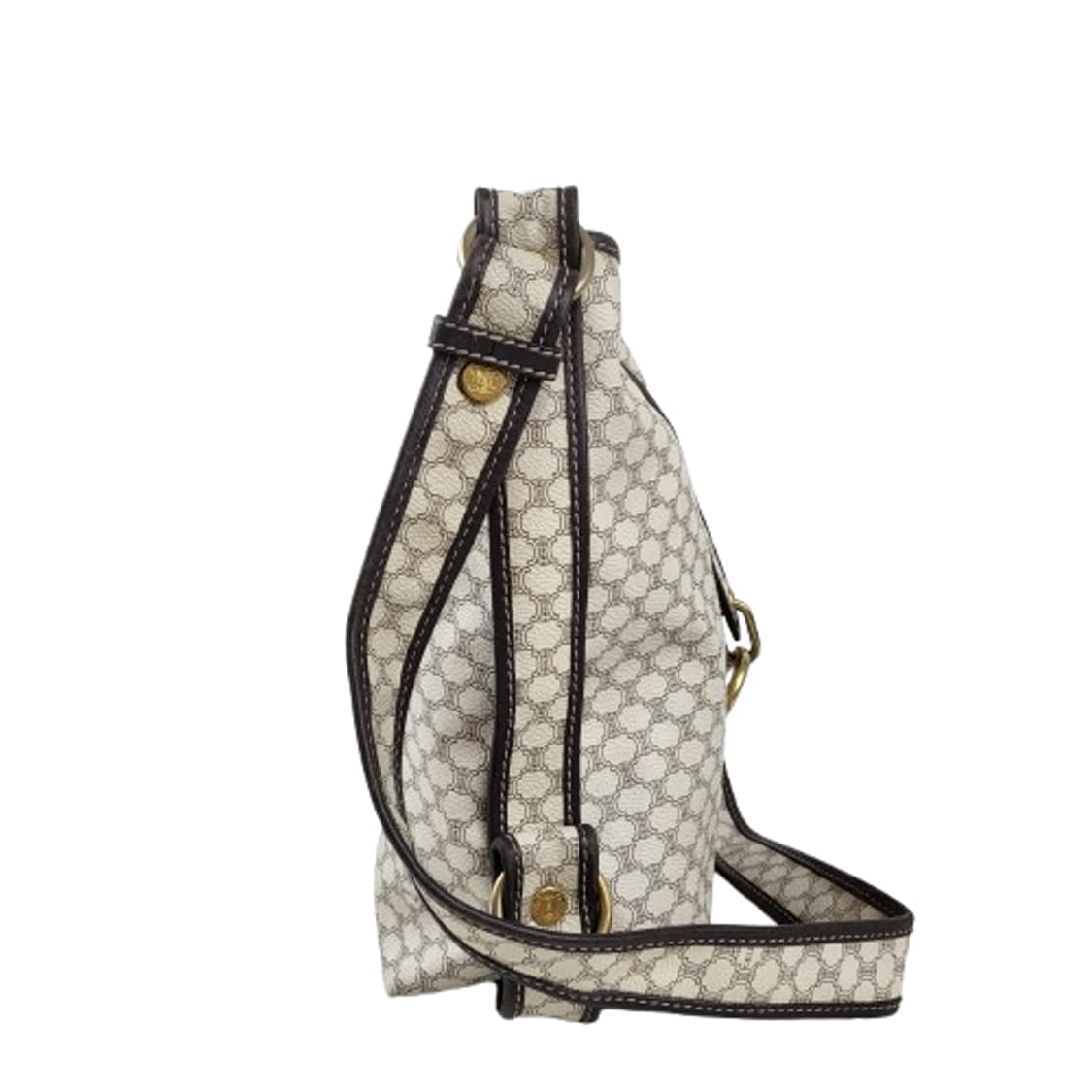 정품 셀린느 마카담 화이트브라운 크로스백 상품이미지4