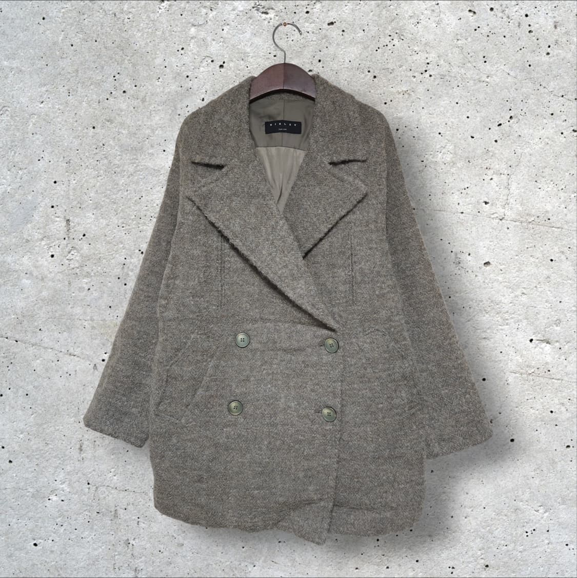 시슬리 알파카 반코트 (95/M) 상품이미지1